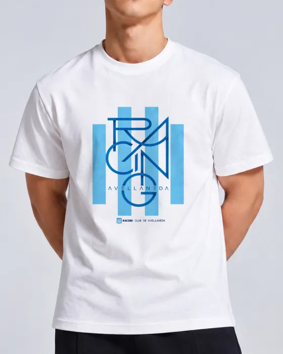 Remera Racing Avellaneda
